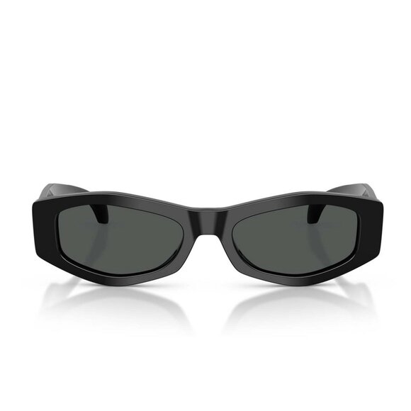 NEW VERSACE SUNGLASSES WOMEN BLACK VE4487 GB1/87 EYEWEAR VERSACE VE4487 GB187